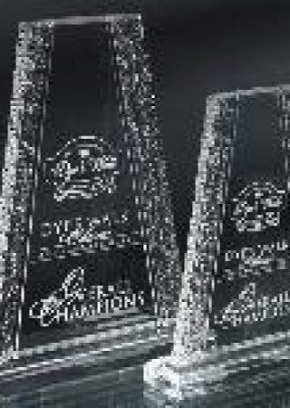 crimped edge acrylic awards